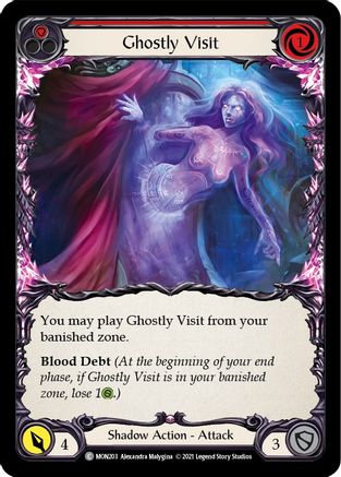 Image of Ghostly Visit (Red) [U-MON203] (Monarch Unlimited)  Unlimited Normal
