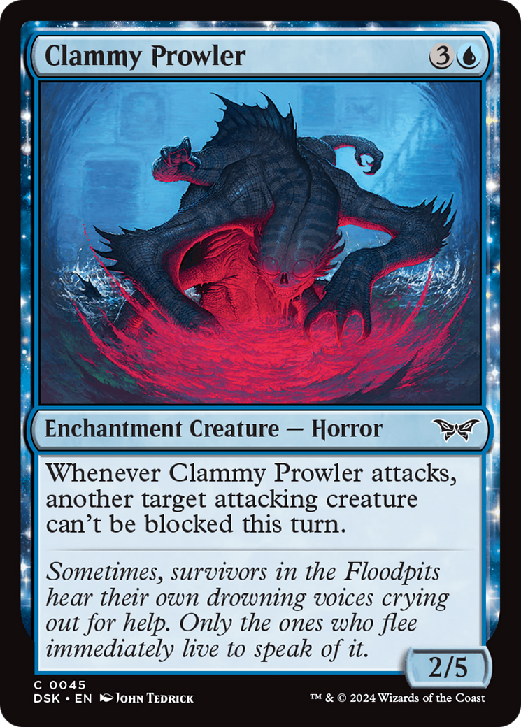 Image of Clammy Prowler [Duskmourn: House of Horror]