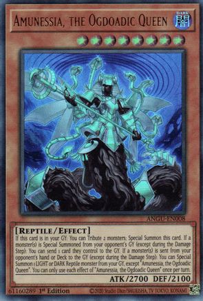 Image of Amunessia, the Ogdoadic Queen (Ultra Rare) [ANGU-EN008] Ultra Rare