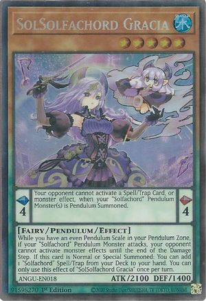 Image of SolSolfachord Gracia (Collector's Rare) [ANGU-EN018] Collector's Rare