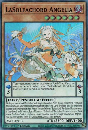 Image of LaSolfachord Angelia (Super Rare) [ANGU-EN019] Super Rare