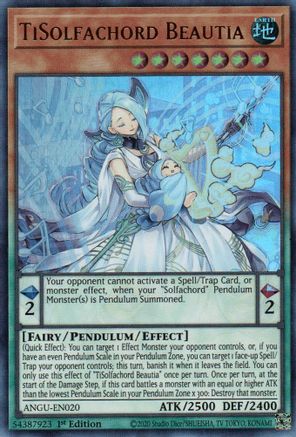 Image of TiSolfachord Beautia (Ultra Rare) [ANGU-EN020] Ultra Rare