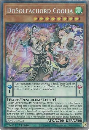 Image of DoSolfachord Coolia (Collector's Rare) [ANGU-EN021] Collector's Rare