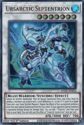 Image of Ursarctic Septentrion (Ultra Rare) [ANGU-EN034] Ultra Rare