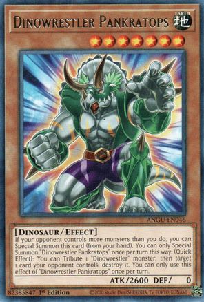 Image of Dinowrestler Pankratops (Rare) [ANGU-EN046] Rare
