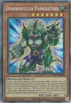 Image of Dinowrestler Pankratops (Collector's Rare) [ANGU-EN046] Collector's Rare