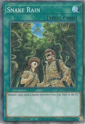 Image of Snake Rain (Collector's Rare) [ANGU-EN051] Collector's Rare