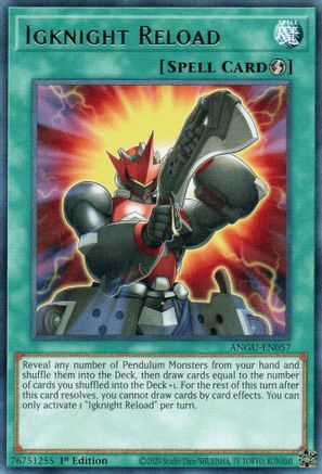 Image of Igknight Reload (Rare) [ANGU-EN057] Rare