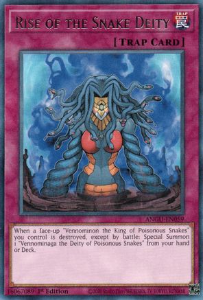 Image of Rise of the Snake Deity (Rare) [ANGU-EN059] Rare