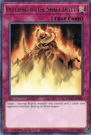 Image of Offering to the Snake Deity (Rare) [ANGU-EN060] Rare