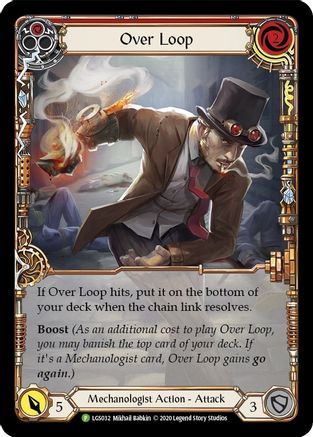 Image of Over Loop (Red) [LGS032] (Promo)  Rainbow Foil