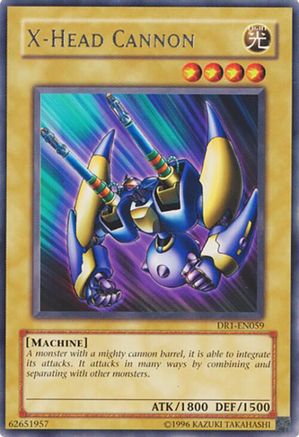 Image of X-Head Cannon [DR1-EN059] Rare