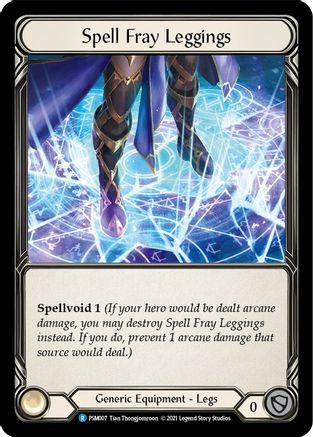 Image of Spell Fray Leggings [PSM007] (Monarch Prism Blitz Deck)