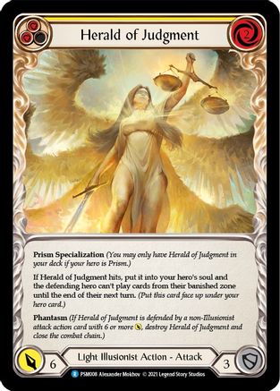 Image of Herald of Judgment [PSM008] (Monarch Prism Blitz Deck)