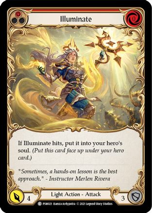 Image of Illuminate (Red) [PSM021] (Monarch Prism Blitz Deck)