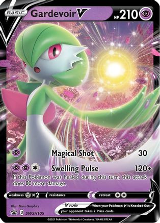 Image of Gardevoir V (SWSH105) [Sword & Shield: Black Star Promos]