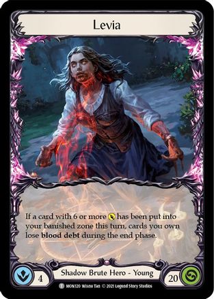Image of Levia // Ravenous Meataxe [U-MON120 // U-MON221] (Monarch Unlimited)  Unlimited Normal