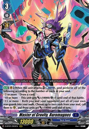 Image of Master of Gravity, Baromagnes (GENESIS OF THE FIVE GREATS)