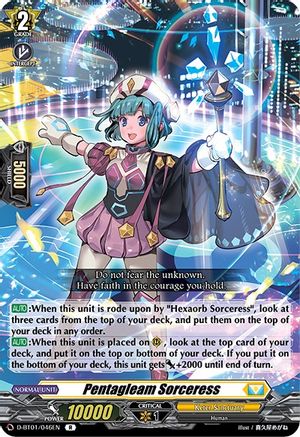 Image of Pentagleam Sorceress (GENESIS OF THE FIVE GREATS)