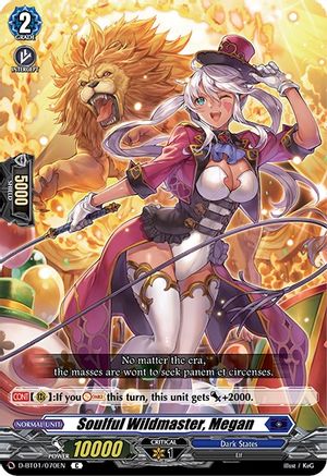 Image of Soulful Wildmaster, Megan (GENESIS OF THE FIVE GREATS)
