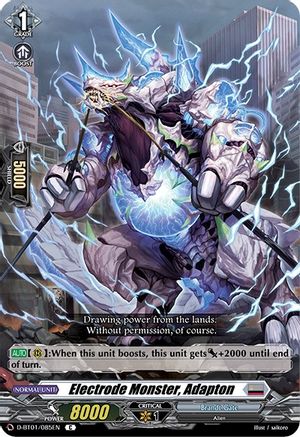 Image of Electrode Monster, Adapton (GENESIS OF THE FIVE GREATS)