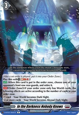 Image of In the Darkness Nobody Knows (GENESIS OF THE FIVE GREATS)