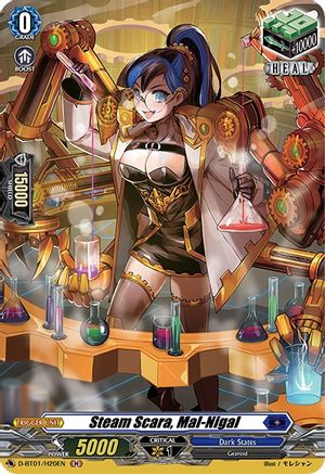 Image of Steam Scara, Mal-Nigal (Holo) (GENESIS OF THE FIVE GREATS)