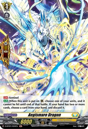 Image of Aegismare Dragon (Holo) (GENESIS OF THE FIVE GREATS)