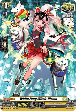 Image of White Fang Witch, Disma (Holo) (GENESIS OF THE FIVE GREATS)