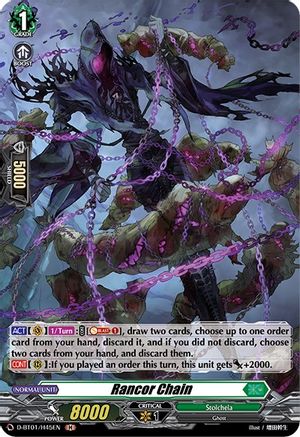 Image of Rancor Chain (Holo) (GENESIS OF THE FIVE GREATS)