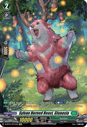 Image of Sylvan Horned Beast, Giunosla (SP) (GENESIS OF THE FIVE GREATS)
