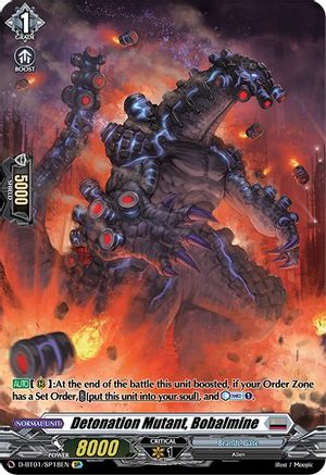 Image of Detonation Mutant, Bobalmine (SP) (GENESIS OF THE FIVE GREATS)