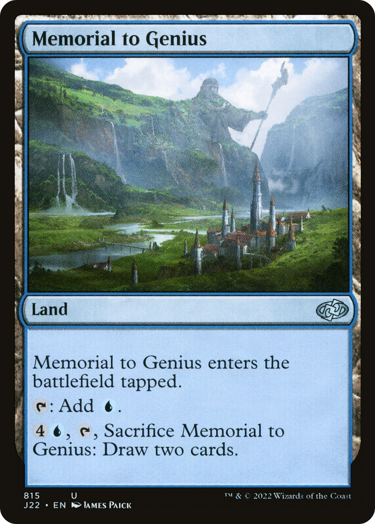 Image of Memorial to Genius [Jumpstart 2022]