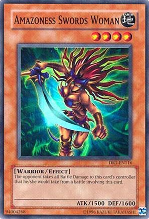 Image of Amazoness Swords Woman [DR1-EN116] Super Rare