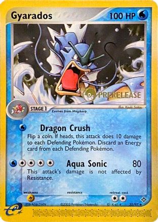 Image of Gyarados (32/97) (Prerelease Promo) [EX: Dragon]