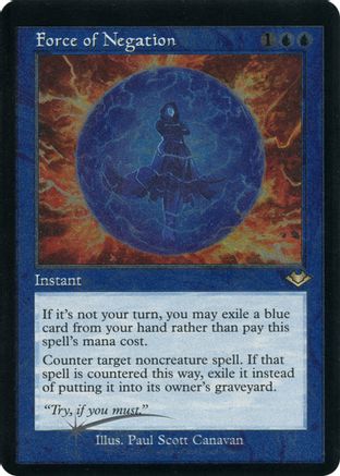 Image of Force of Negation (Retro Foil Etched) [Modern Horizons]