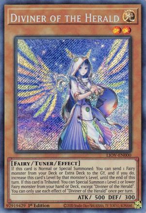 Image of Diviner of the Herald [LIOV-EN000] Secret Rare