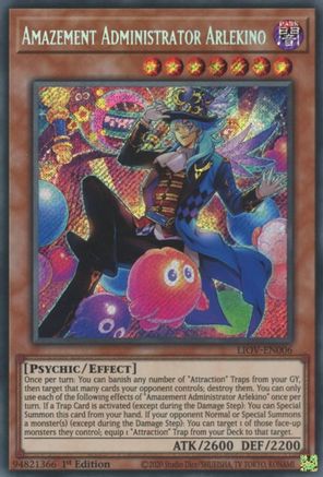 Image of Amazement Administrator Arlekino [LIOV-EN006] Secret Rare