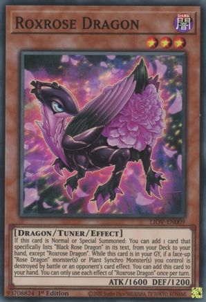 Image of Roxrose Dragon [LIOV-EN009] Super Rare