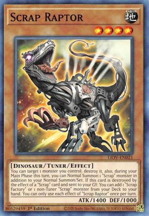 Image of Scrap Raptor [LIOV-EN021] Common