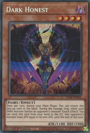 Image of Dark Honest [LIOV-EN022] Secret Rare