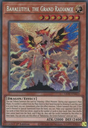 Image of Bahalutiya, the Grand Radiance [LIOV-EN023] Secret Rare