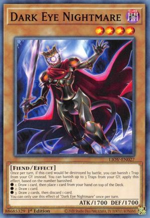 Image of Dark Eye Nightmare [LIOV-EN027] Common