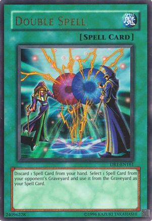 Image of Double Spell [DR1-EN161] Ultra Rare