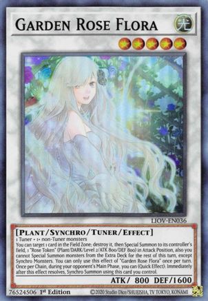 Image of Garden Rose Flora [LIOV-EN036] Super Rare