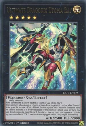 Image of Ultimate Dragonic Utopia Ray [LIOV-EN039] Ultra Rare