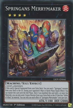 Image of Springans Merrymaker [LIOV-EN041] Super Rare