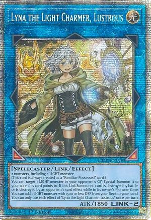 Image of Lyna the Light Charmer, Lustrous [LIOV-EN049] Starlight Rare