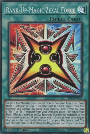 Image of Rank-Up-Magic Zexal Force [LIOV-EN050] Super Rare