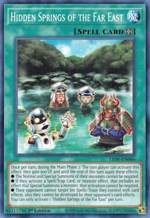 Image of Hidden Springs of the Far East [LIOV-EN066] Common